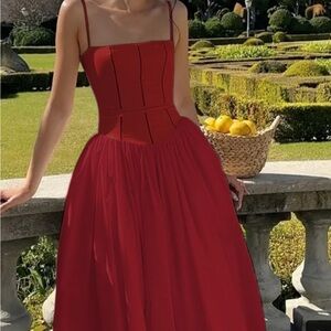 Commence Serendipity Frenchy Flowy Long Dress size M